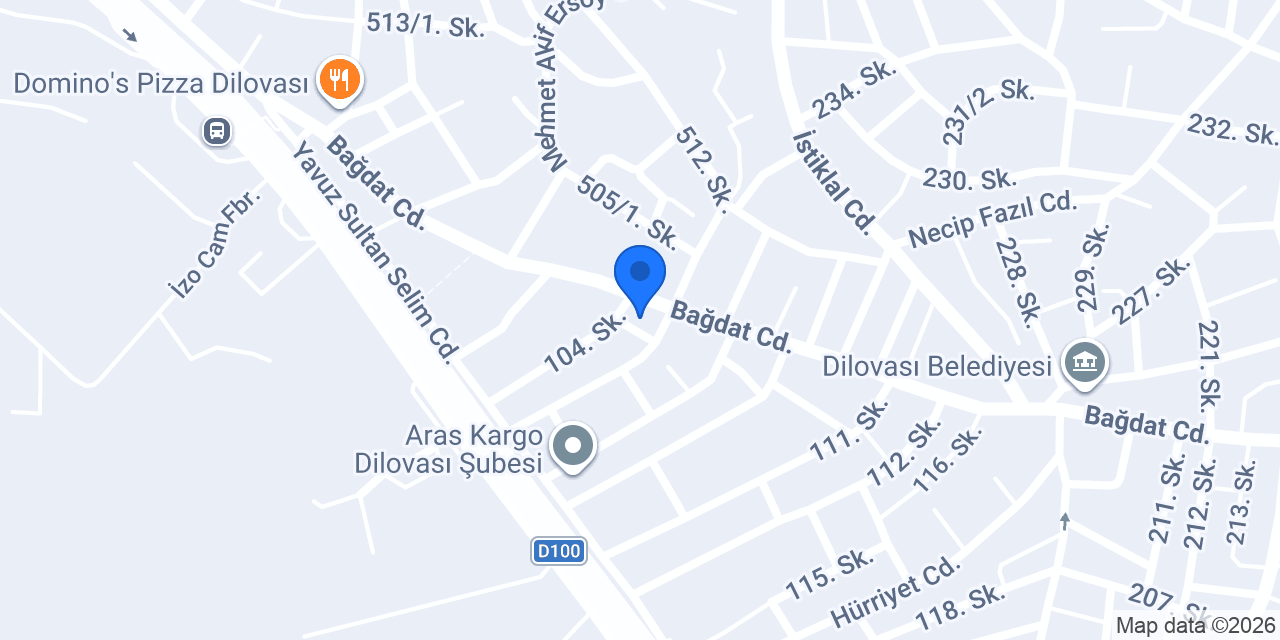 Aygünler Halı konumu