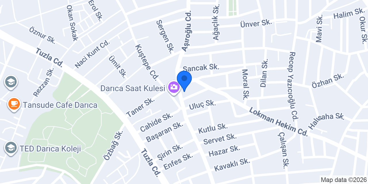 Özcan Teknik Soğutma konumu