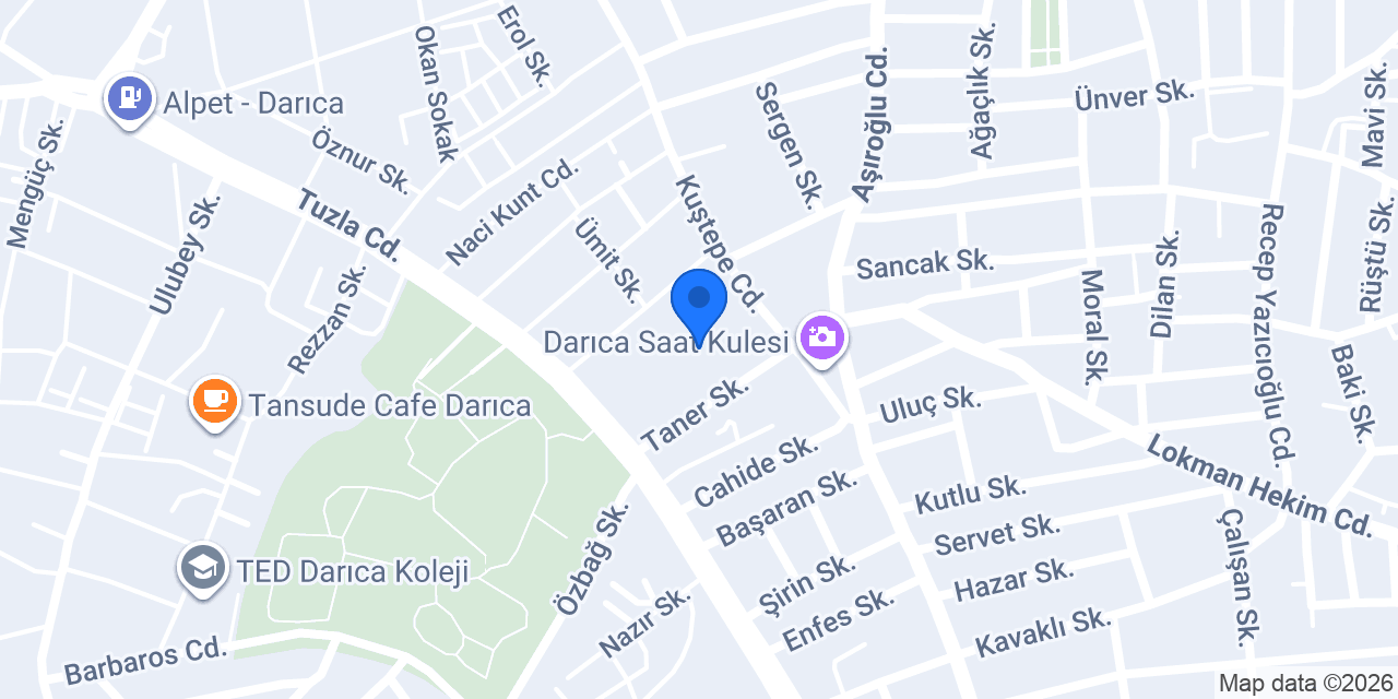 Taksi Darıca konumu