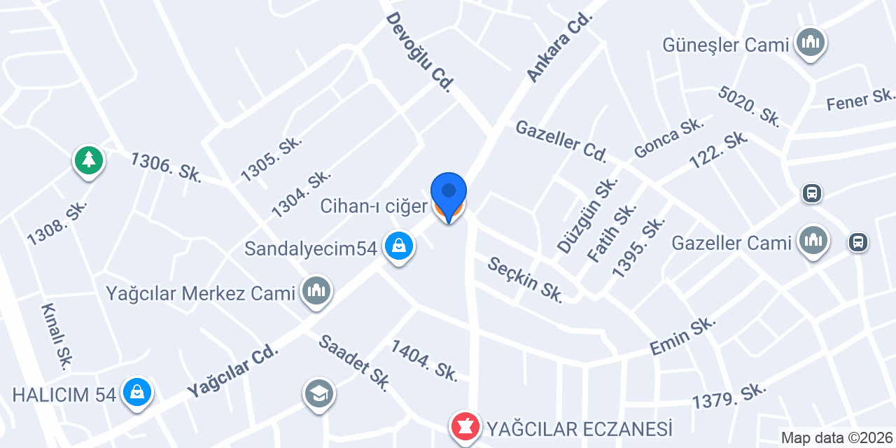Cihan-ı ciğer konumu