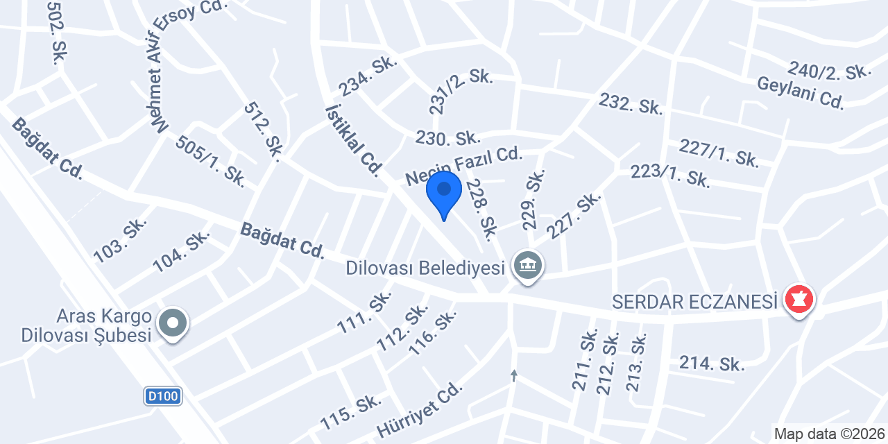 Dilsan Yemek konumu