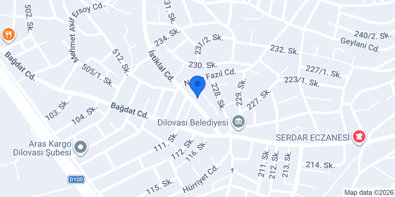 KAYA YAPI MALZEMELEİ konumu