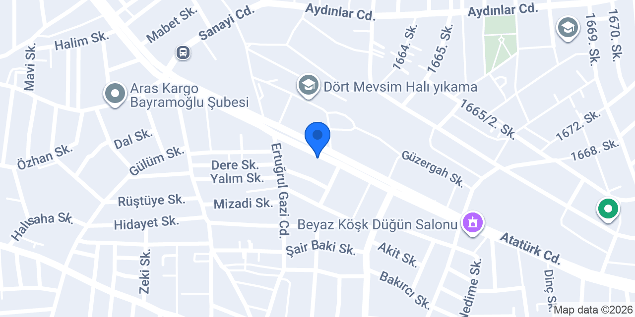 Opel TEK Servıce Talip Köse konumu