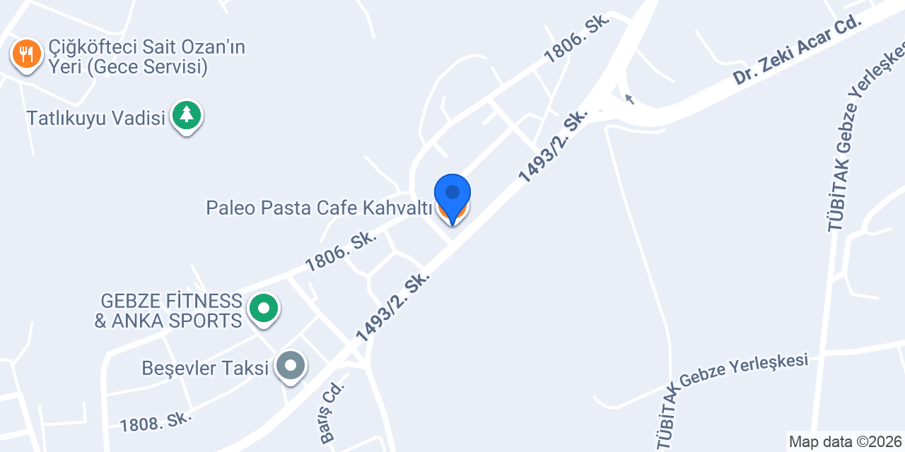 Paleo Pasta Cafe Kahvaltı konumu