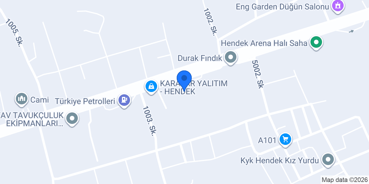 Serdar Otel konumu