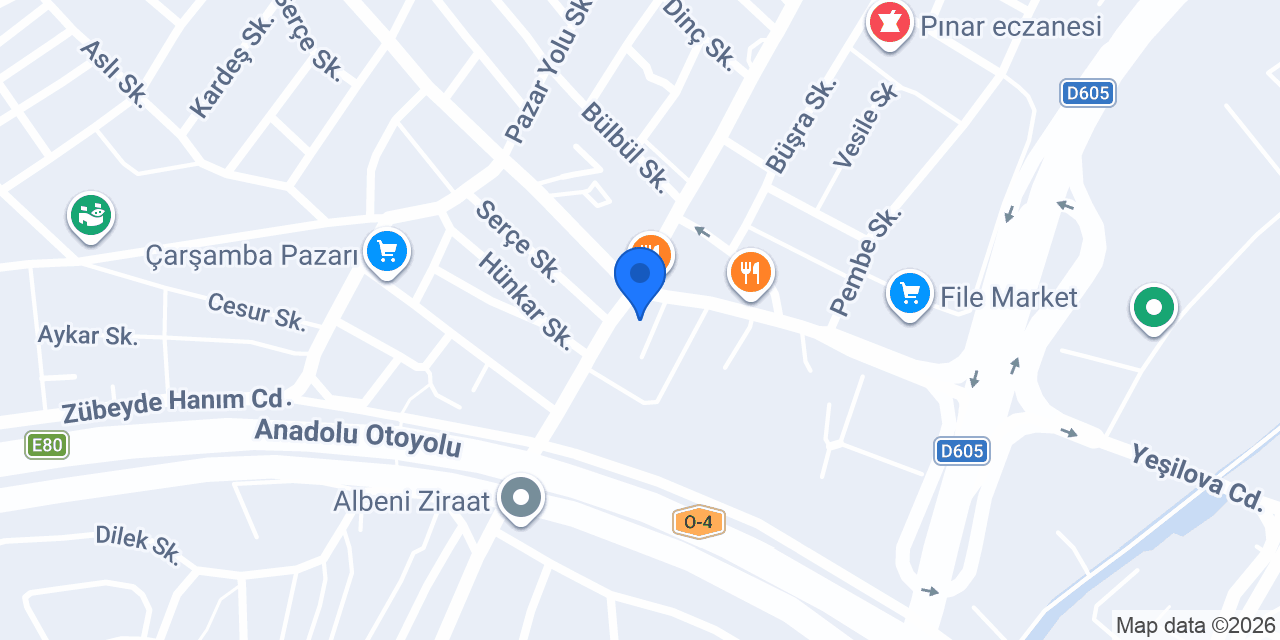 SALON YEŞİLOVA konumu