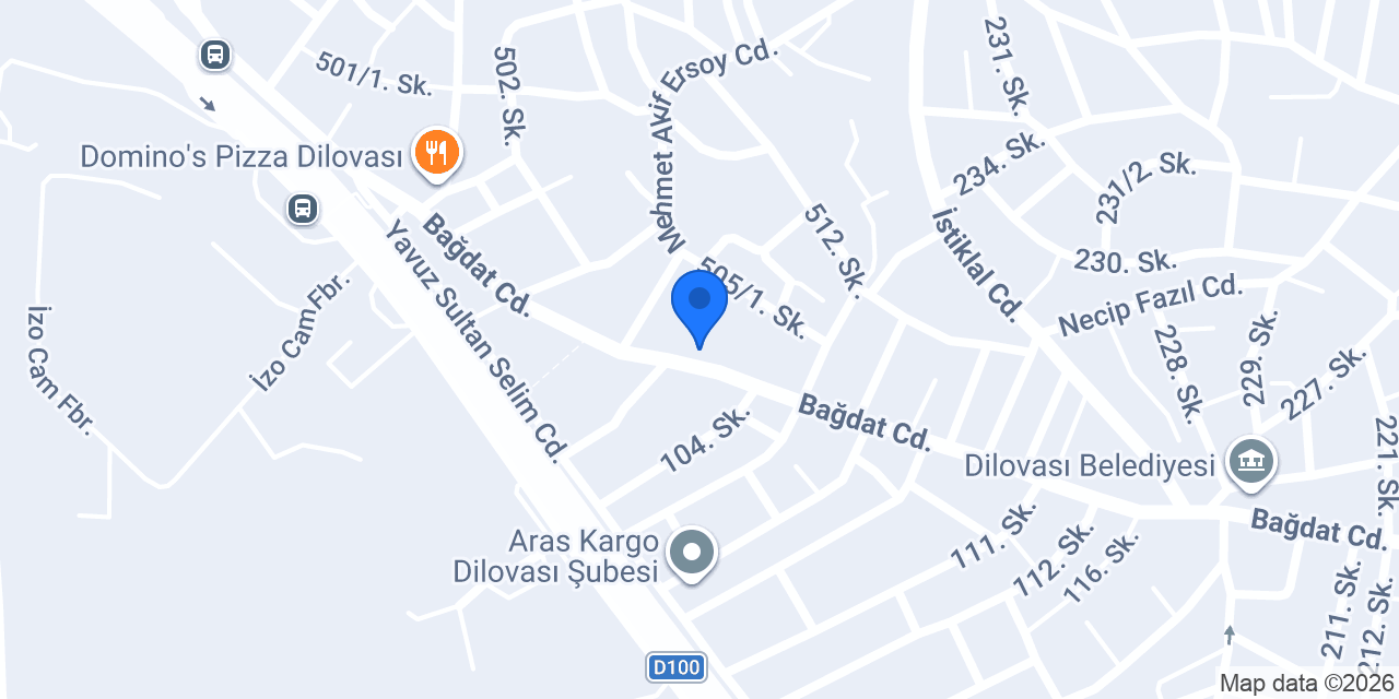 Samet Elektronik konumu