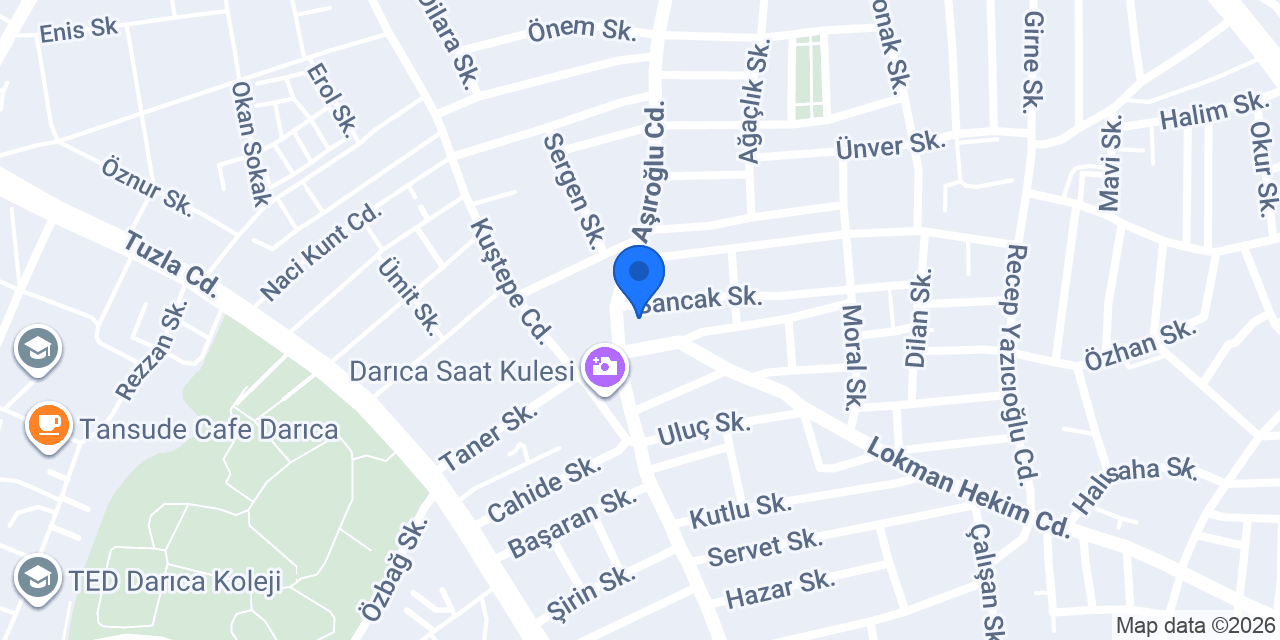 Eryap Mimarlık konumu