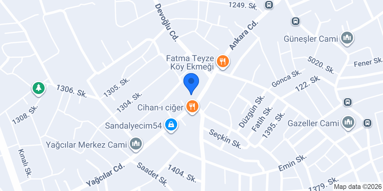 Kayalar Çiftliği Et Restoran konumu