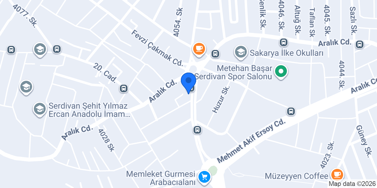 Potens Veterinerlik Hizmetleri konumu