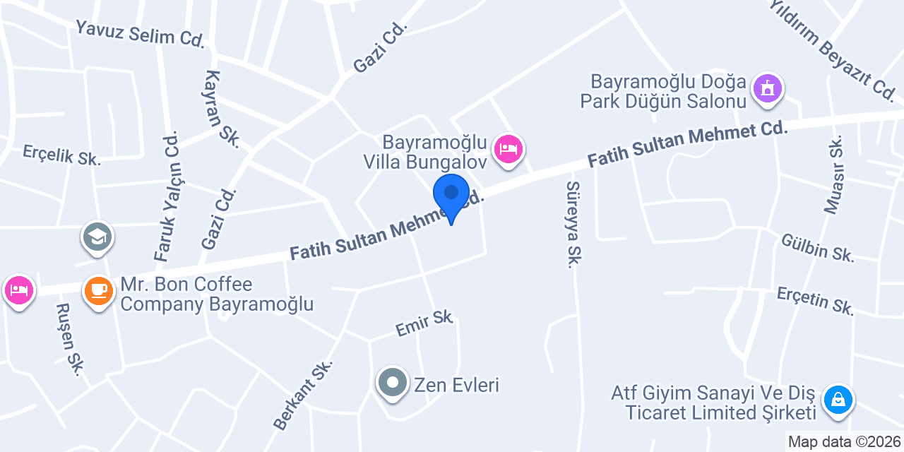 FERNES MİMARLIK konumu