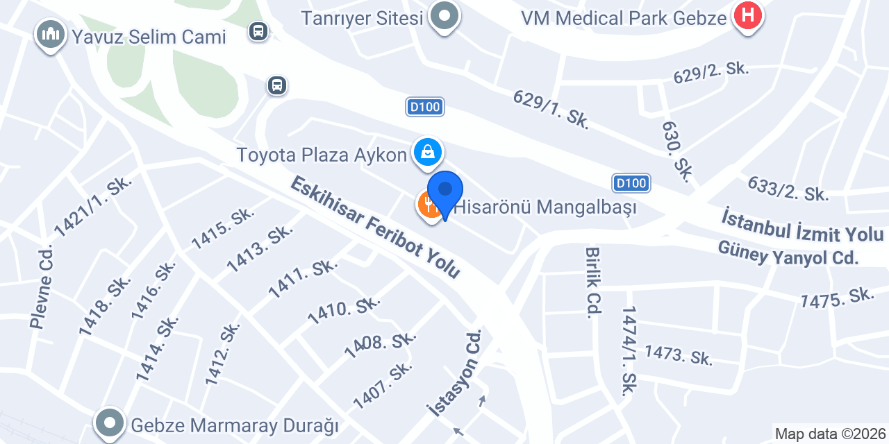 Maven Catering konumu