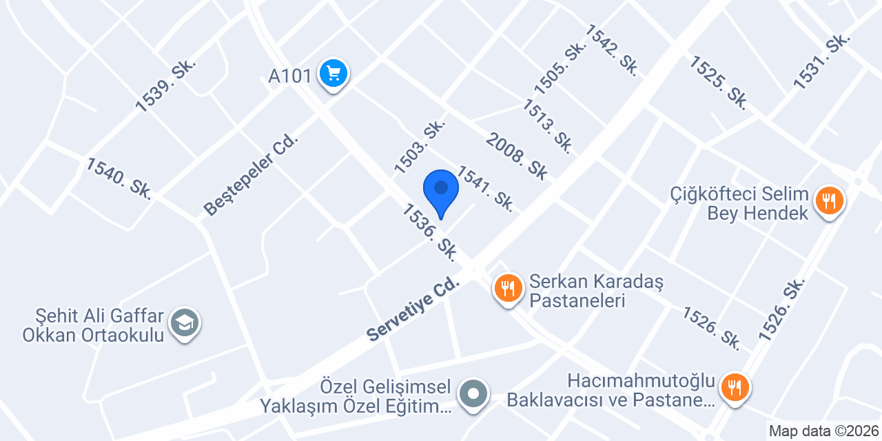 Hayal Mobilya konumu