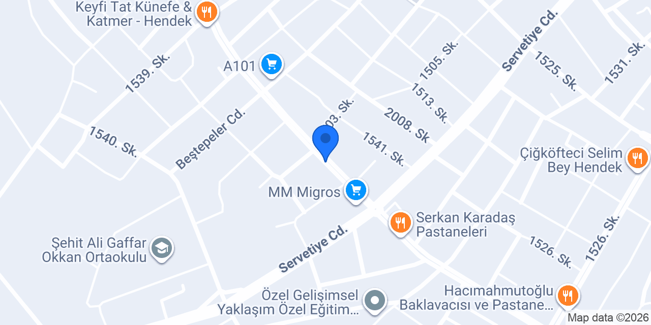 Ekomini cadde konumu