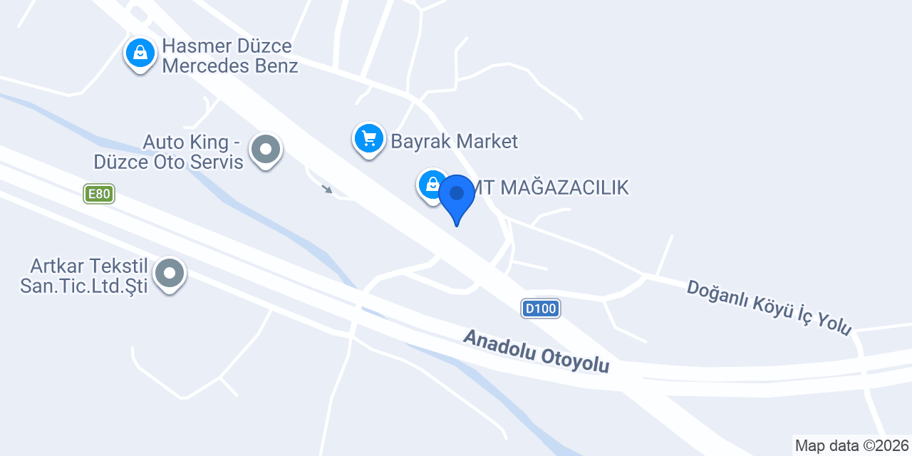 Ham Çelik Yapı konumu