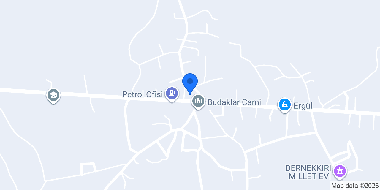 Budaklar Aile Sağlık Merkezi konumu