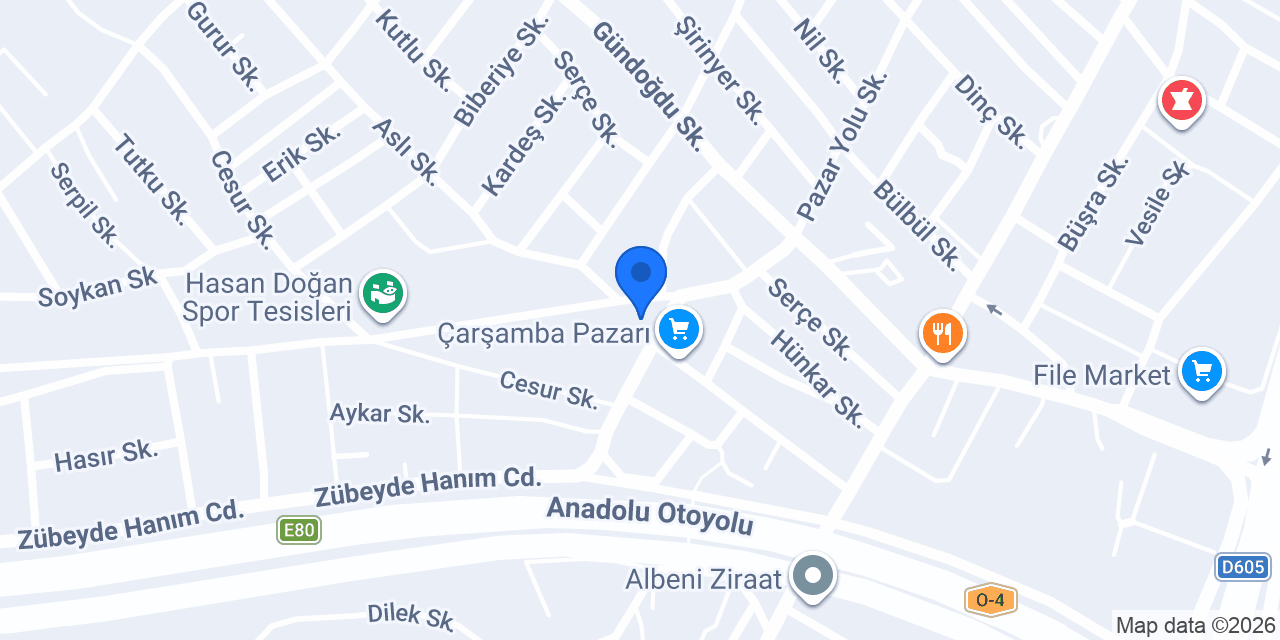 Yarbay Refik Cesur İlkokulu konumu