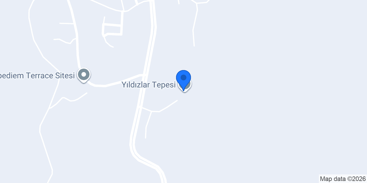 Yıldızlar Tepesi konumu