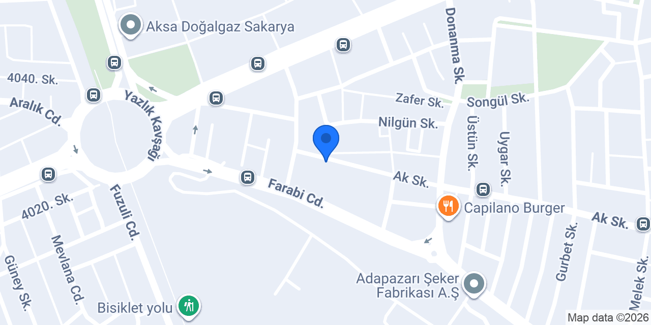Sakarya Altan Elektrikçi konumu