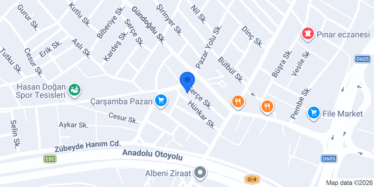 İzmit Teknik Servis konumu