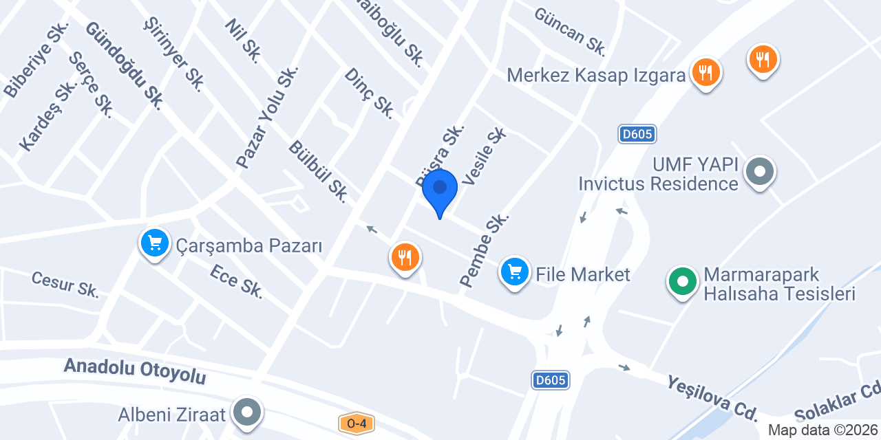 Zekiye Gündoğdu Yurdu C Blok konumu