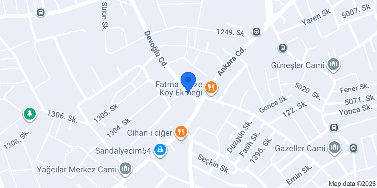Konum Garaj konumu