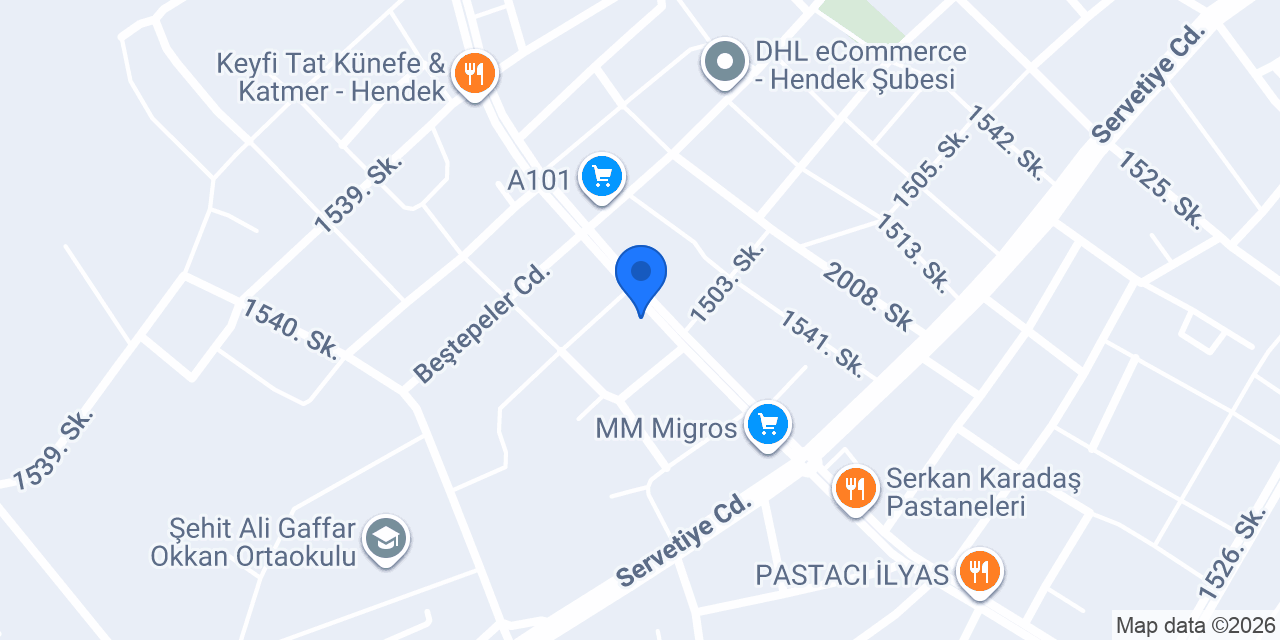 HASAT GIDA MARKET konumu
