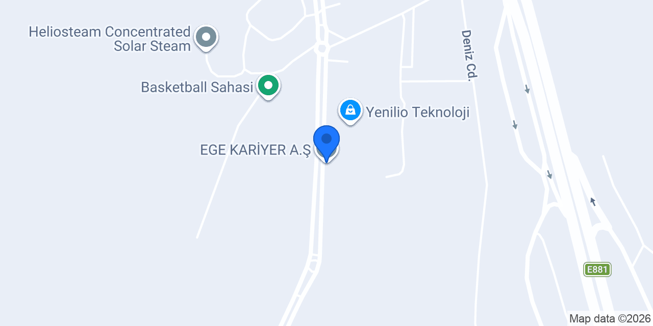 EGE KARİYER A.Ş. konumu