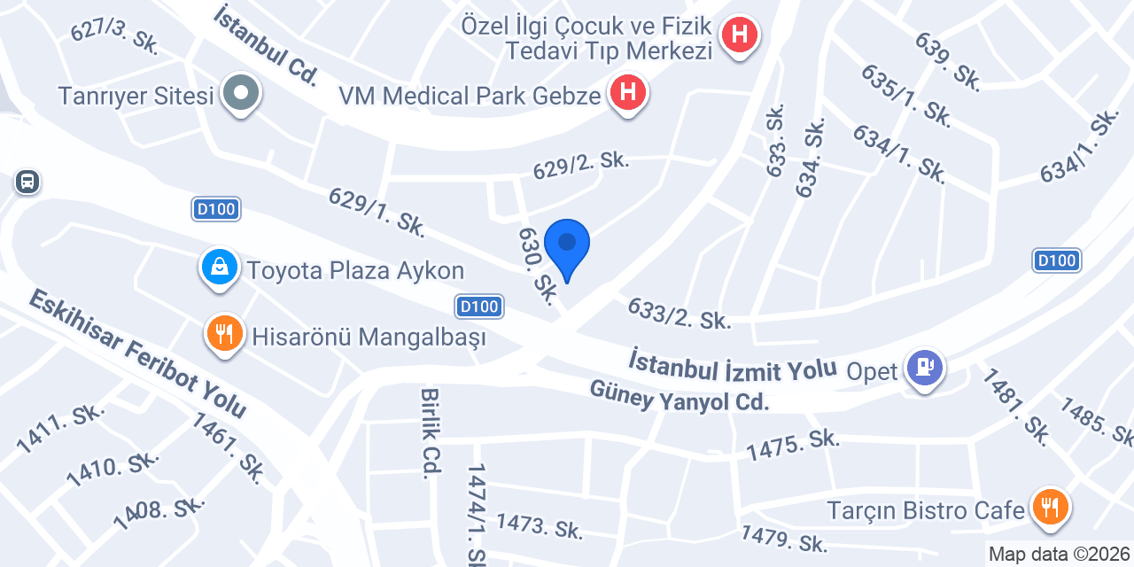 Kidzz Academy - Gelişimsel Oyun Atölyesi konumu