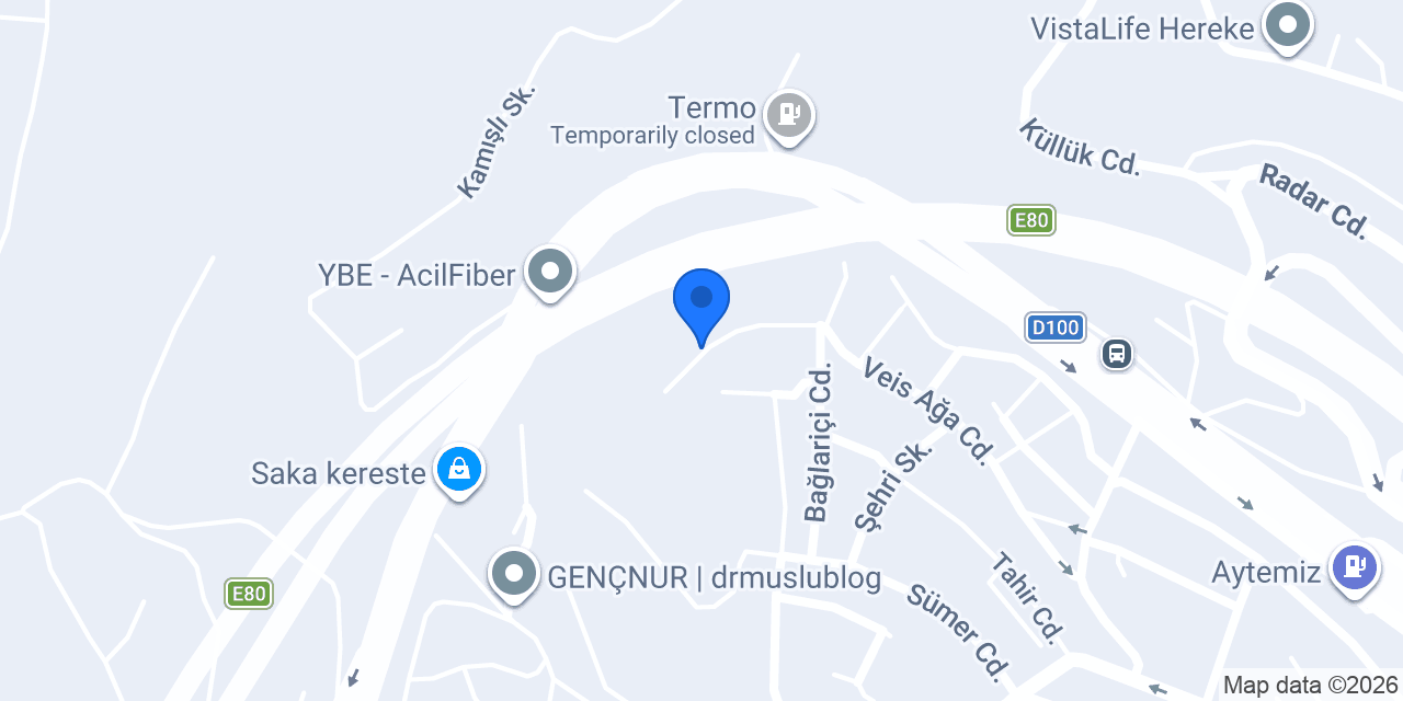 Akkuş Ambalaj Kocaeli Şubesi konumu