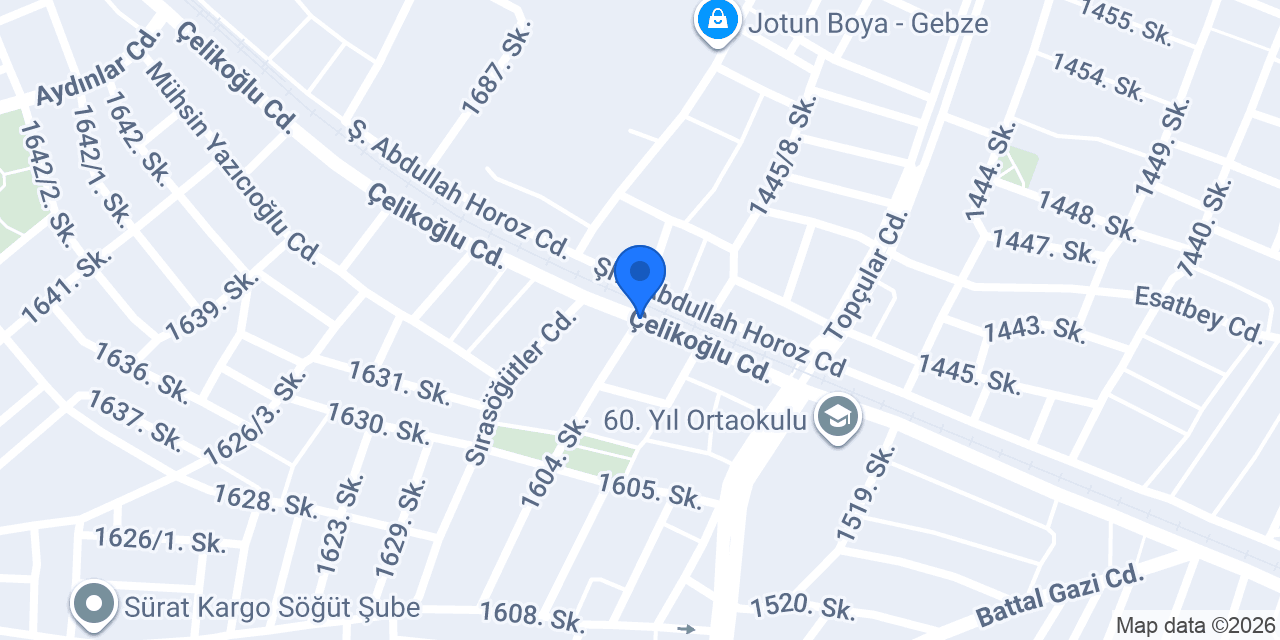 Fabrika Tadilat konumu