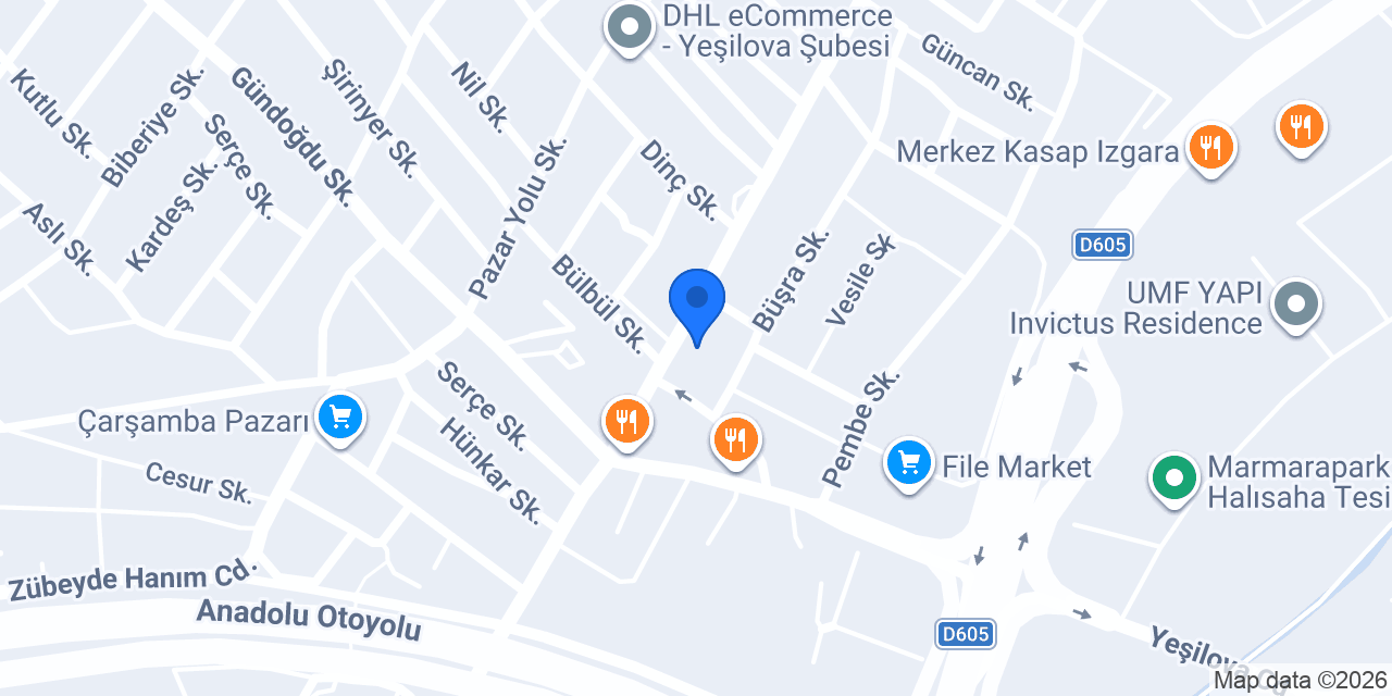 Aktif Mobilya Recep Özkan konumu