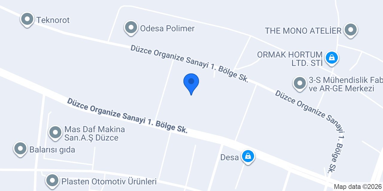 Termo Makina A.Ş konumu