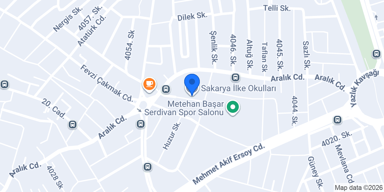 Sakarya İlke Okulları konumu