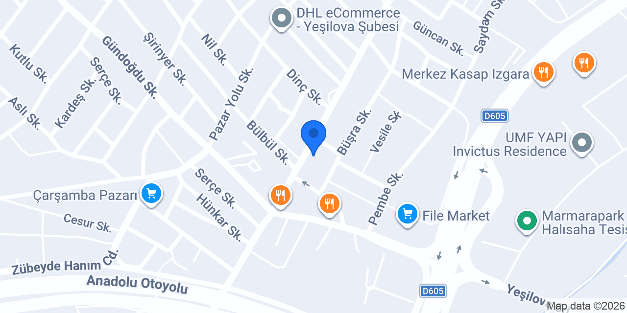 İstanbul pastanesi konumu