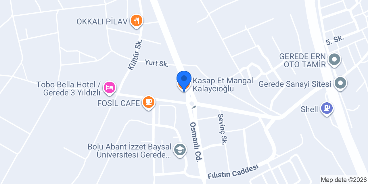 Kasap Et Mangal Kalaycıoğlu konumu