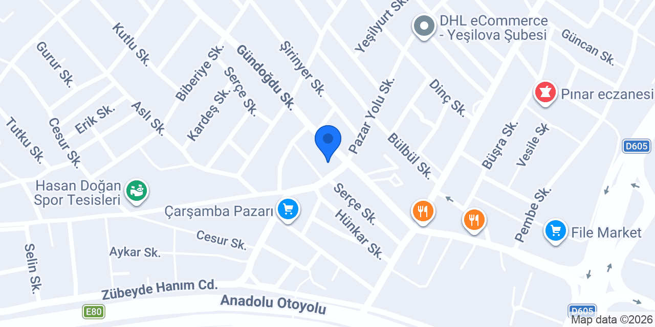 Çiçeksepeti satış mağazası konumu