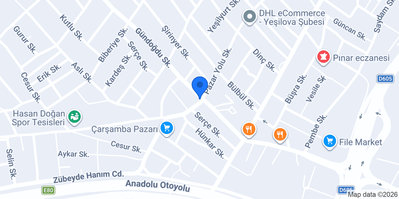 SETA Optik İzmit konumu