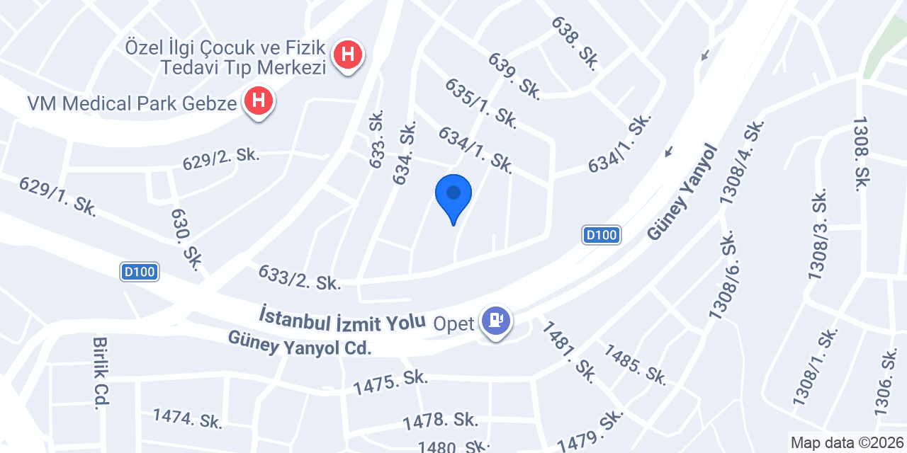 Deva Özel Eğitim Ve Rehabilitasyon Merkezi konumu