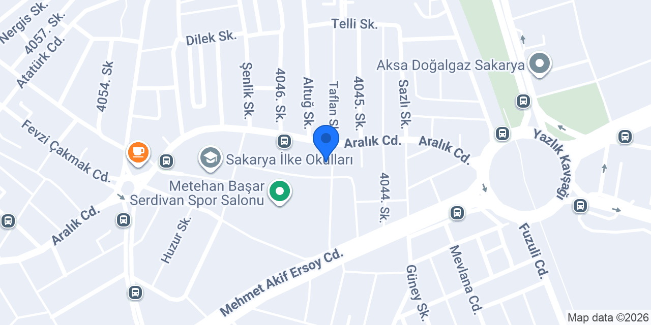 Maya Çocuk Sakarya Anaokulu konumu