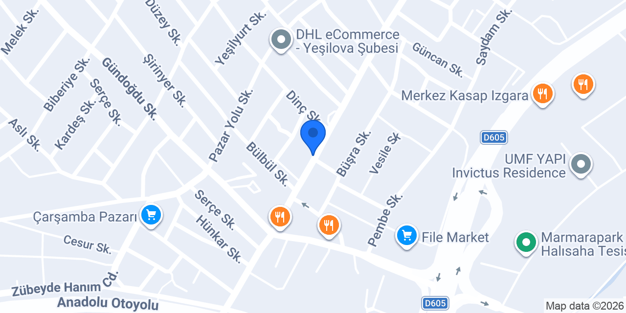 Yeşilova Elektrik 1 konumu