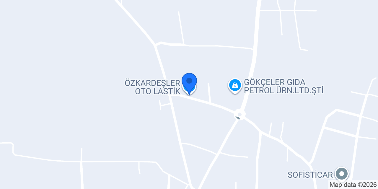 ÖZKARDEŞLER OTO LASTİK konumu