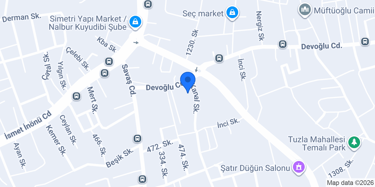 Kurtuluş İlkokulu konumu