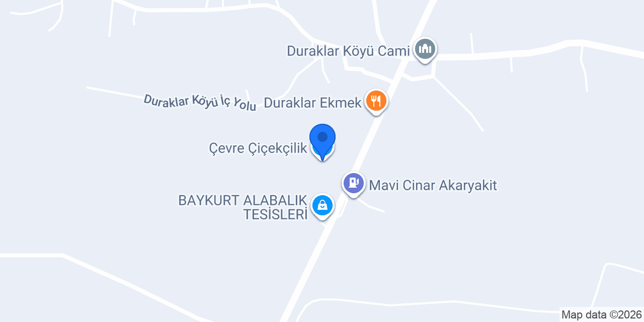 Çevre Çiçekçilik konumu