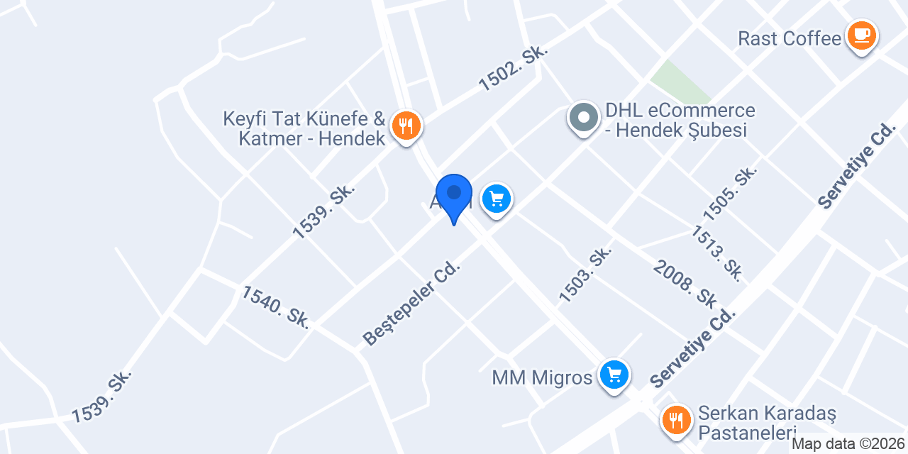Bülent İmat Mobilya Aksesuarları konumu