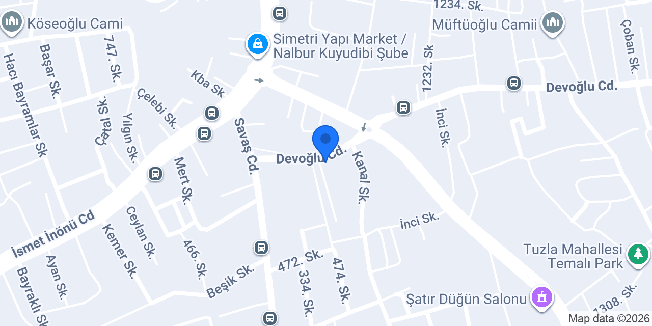 Ozanlar Anadolu Lisesi konumu