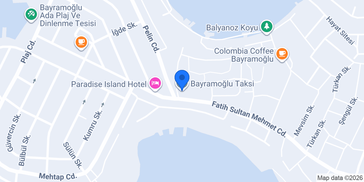 Bayramoğlu Taksi konumu