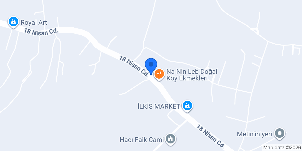 Serhat Doğal Köy Ekmekleri konumu