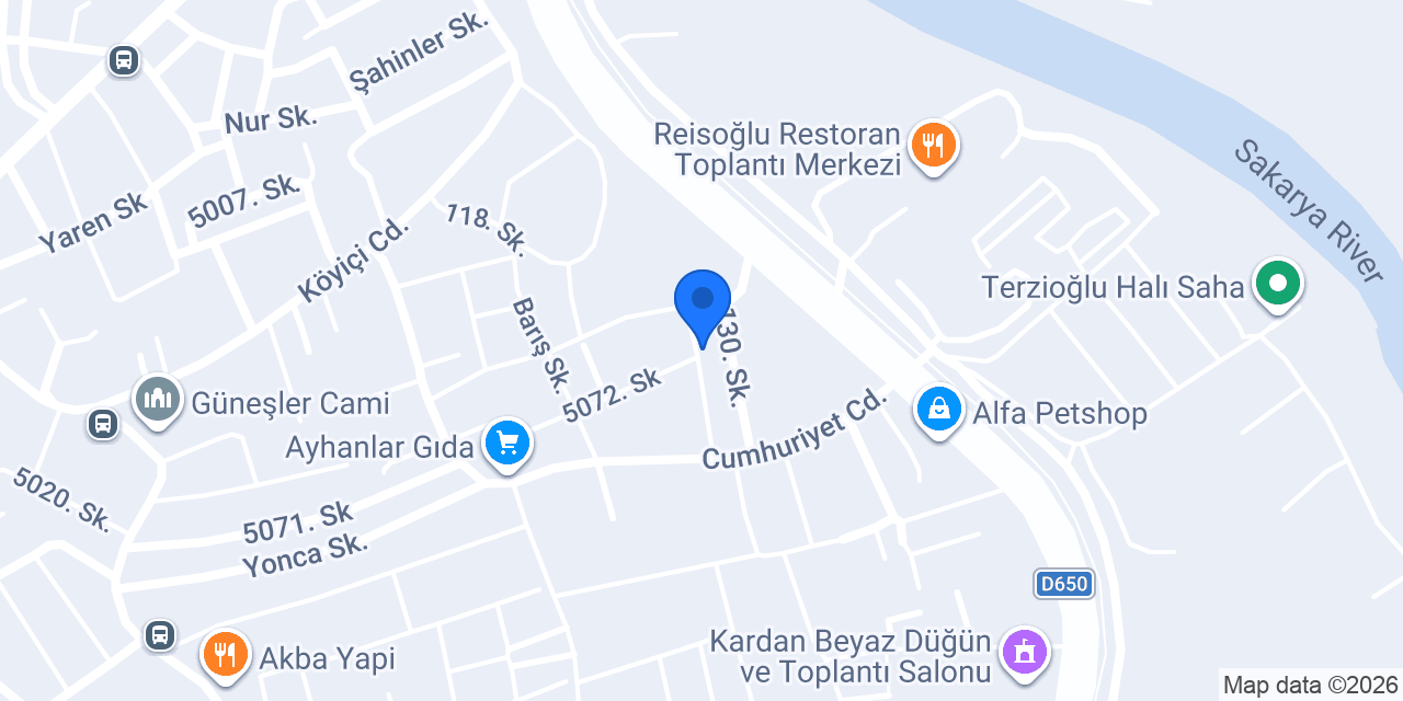 Tunç Ticaret konumu