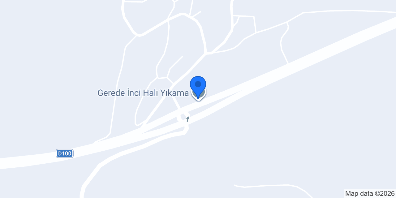 Gerede İnci Halı Yıkama konumu